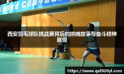 西安羽毛球队挑战赛背后的拼搏故事与奋斗精神展现